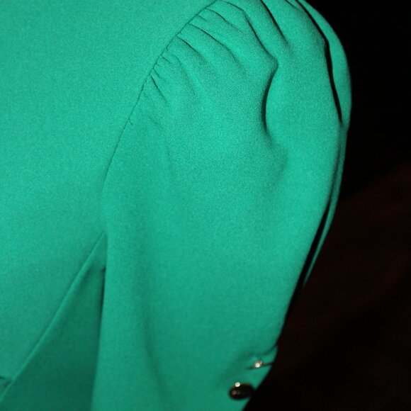 DKNY Round Neck Green Dress - Picture 2 of 8